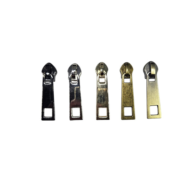 Schuivers en stoppers voor nylon ritsen
