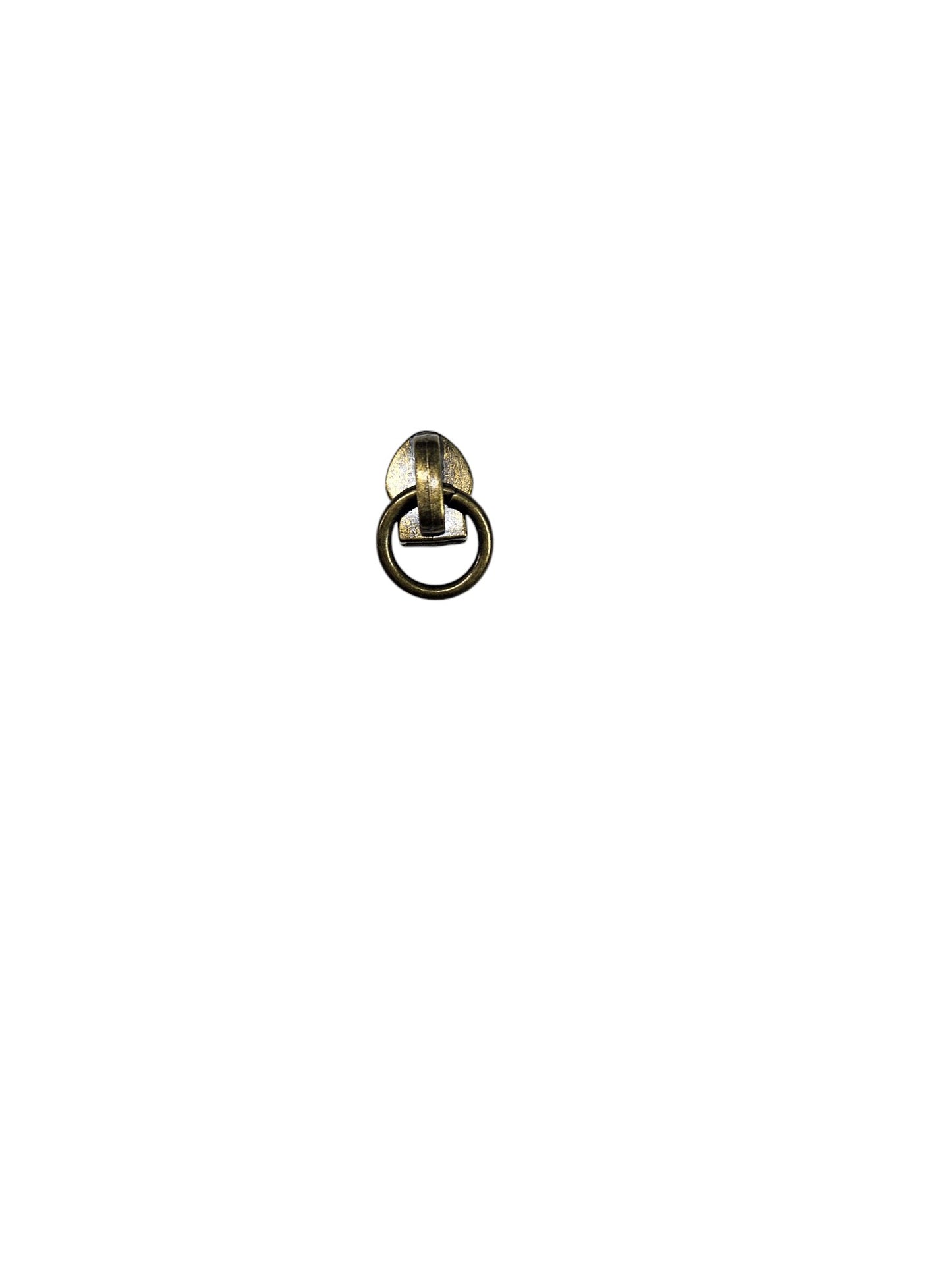 Schuiver met ring voor nylon rits